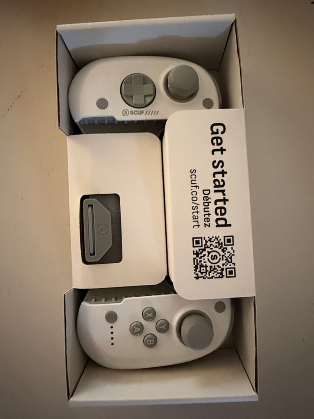 SCUF Nomad Mobile Gaming Controller - Black and White